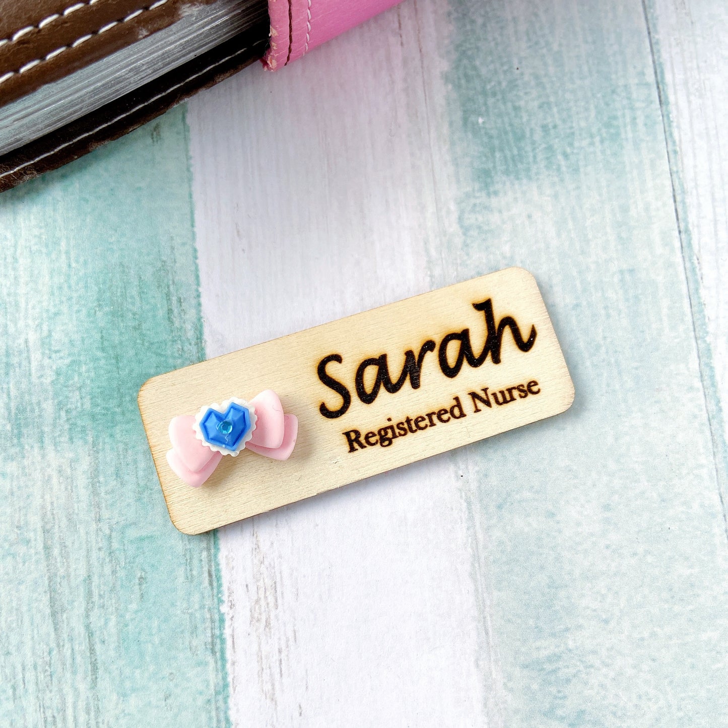 Sweet Style Personalized Name Tag Badge - Perfume